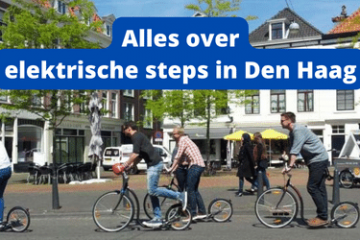 Alles over elektrische steps in Den Haag