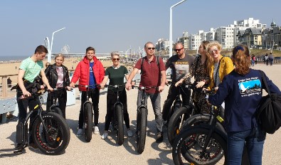 Elektrische step huren Den Haag tour