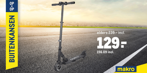 Elektrische step kopen Makro