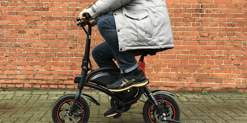 Elektrische step met trappers kopen