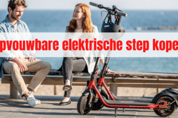 Opvouwbare elektrische step kopen