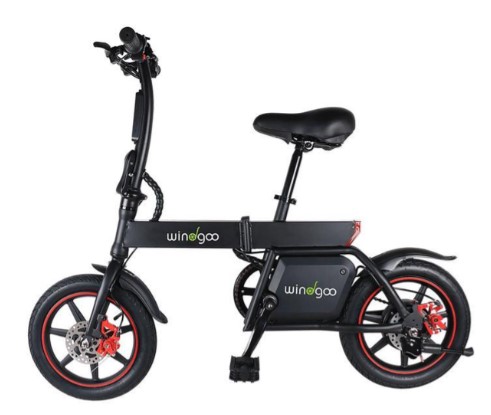Windgoo B20 Elektrische vouwfiets met trappers