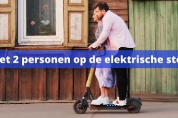 elektrische step 2 personen