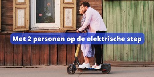 elektrische step 2 personen