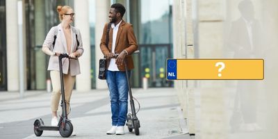 elektrische step op kenteken