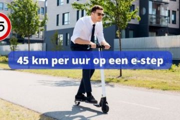 elektrische step 45km per uur