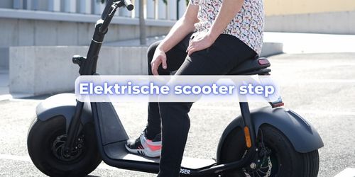 Elektrische scooter step