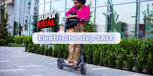 elektrische step aanbieding