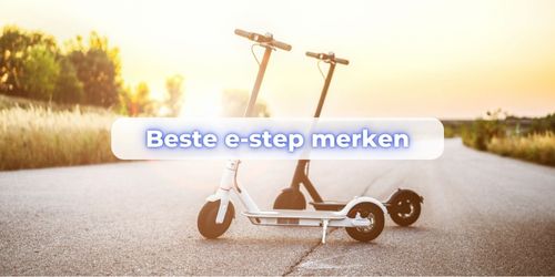 elektrische step merken