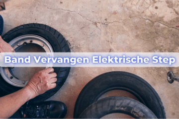 Elektrische step band vervangen