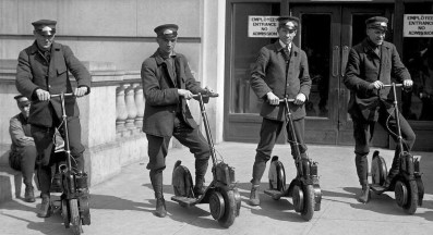 Elektrische step geschiedenis 1938