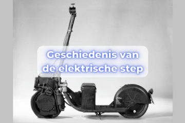 Elektrische step geschiedenis