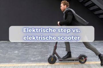 elektrische step vs elektrische scooter